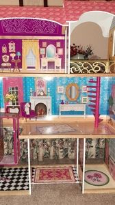 Wooden doll houses